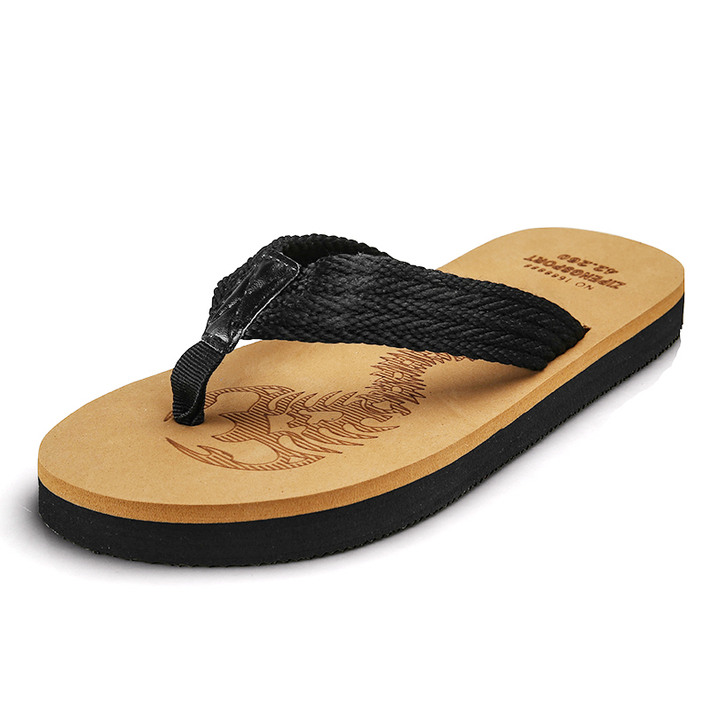 9.9 mùa hè của nam giới flip-flops dép của nam giới chịu mài mòn non-slip trọng lượng nhẹ nền tảng giày mùa hè pinch cá tính