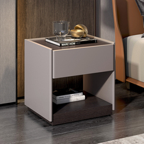 Modern minimalist italian style bunk bed head cabinet Bedroom Minima Bedside Cabinet Chest of drawers Sofa Side Cabinet