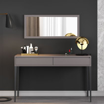 Minimalist modern small family style Bedroom dresser Iron Art Dresser Table Bedroom Desk Sub Nordic High Foot Makeup Table