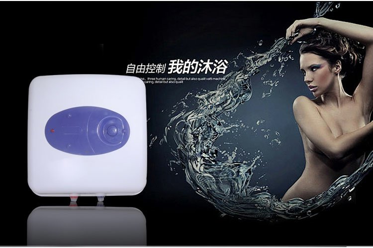 bình nóng lạnh picenza 30l Zhanbang lưu trữ loại máy nước nóng điện 15L 20L 30L máy nước nóng mini men xanh kim cương máy nước nóng lạnh dùng de tắm