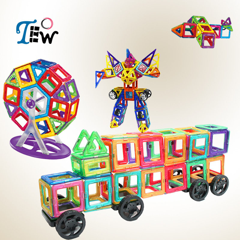 Children's educational magnetic piece building blocks early childhood education toys for intellectual development