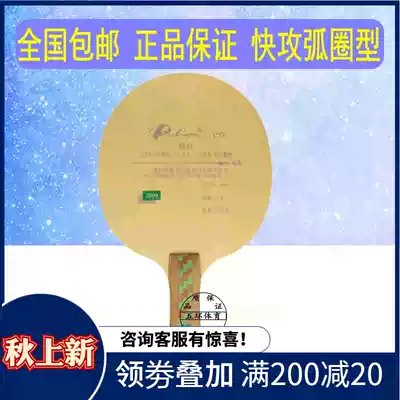 Palio C- 33C33]C 33 fast-attack carbon table tennis racket bottom plate