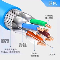  Anpu Super 6 Category 6 Gigabit network cable POE monitoring household double shielded oxygen-free copper CAT7a Category 8 10 Gigabit network cable
