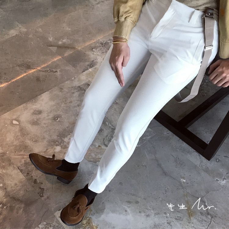 Hàn Quốc phiên bản Hàn Quốc của mùa thu và mùa đông quần short nam kaki