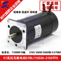 300W high-power high-voltage DC brushless motor 5000 high-speed brushless motor 57BL115S30-3150