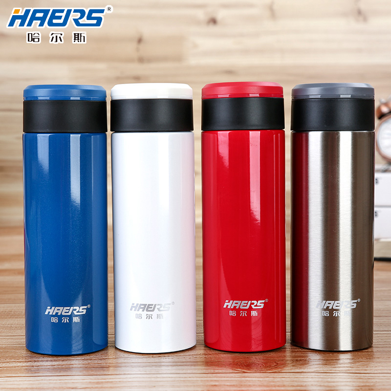 Halles Insulation Cup Stainless Steel Men's Business Water Glass Outdoor Ladies Office Cups Accessories Tea Soundproof Cup Sleeve