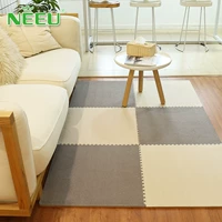 neeu khâu da lộn mat phòng câu đố thảm nữ hoàng phòng ngủ nhà bọt đệm 60x60 - Thảm sàn tấm xốp lót sàn