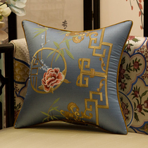 New Chinese sofa cushion cover Chinese style pillow Chinese style living room cushion cover non-slip four seasons universal removable and washable