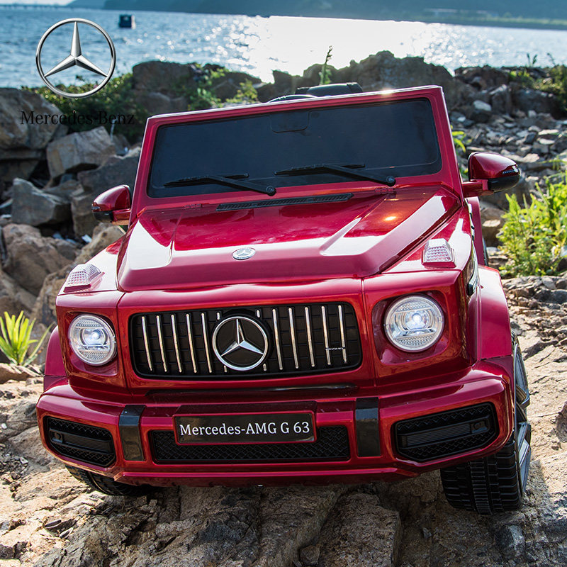 Mercedes children's electric car Four-wheeled off-road stroller can sit and swing children's toys Battery car with remote control