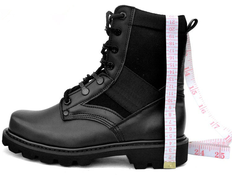 Boots militaires pour homme en cuir - Ref 1399135 Image 7