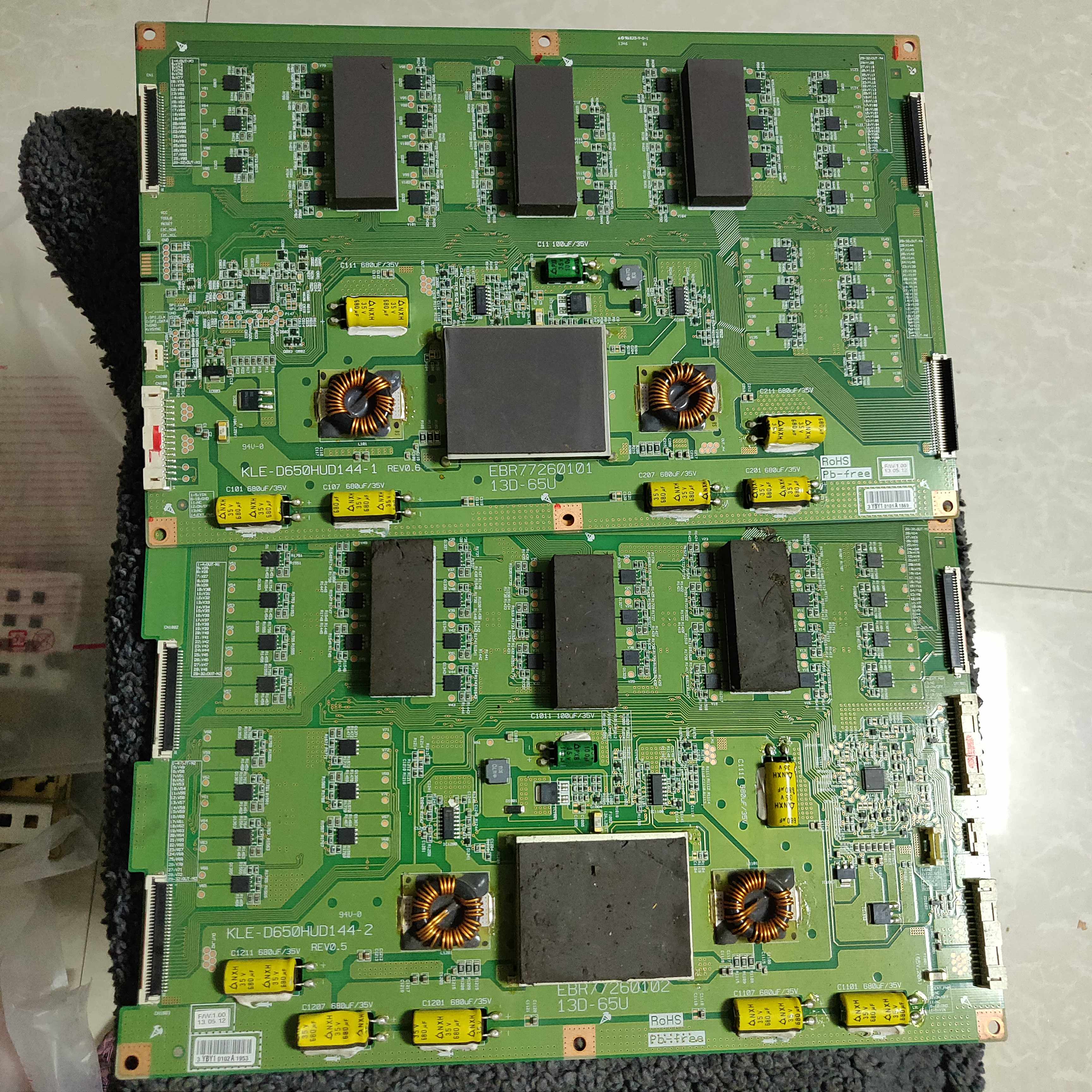 Original fit LG 65LA9700-CA constant current high pressure plate KLE-D650HUD144-1 2 pair price