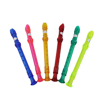 Swan brand German 8-hole shaft primary school children enter to practice high-pitched eight-hole vertical flute playing musical instrument