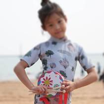 Childrens hand drum war drum baby pat drum cartoon pattern toy drum Orff snare drum double-sided tambourine