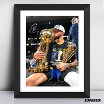 Curry photo frame decorative painting souvenir birthday gift basketball star poster photo wall framed painting hanging painting gift