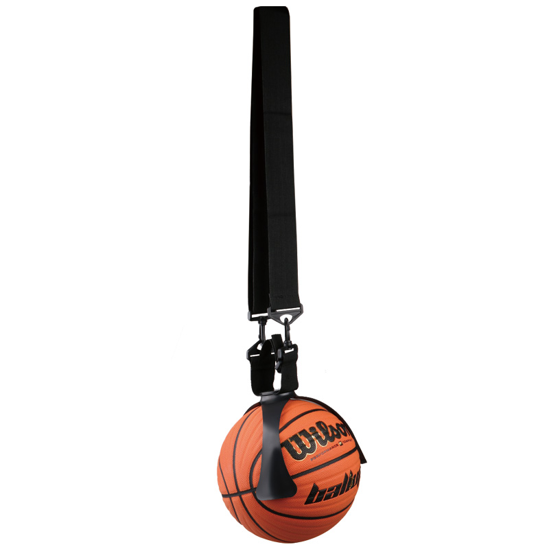 Basketball claw ball grab net pocket buckle Fixed storage clip ball device Portable football bagging drawstring Student children artifact