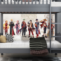 One piece poster wall stickers Luffy Solon stickers Bedroom bedside background wall decoration wallpaper boys dormitory wallpaper