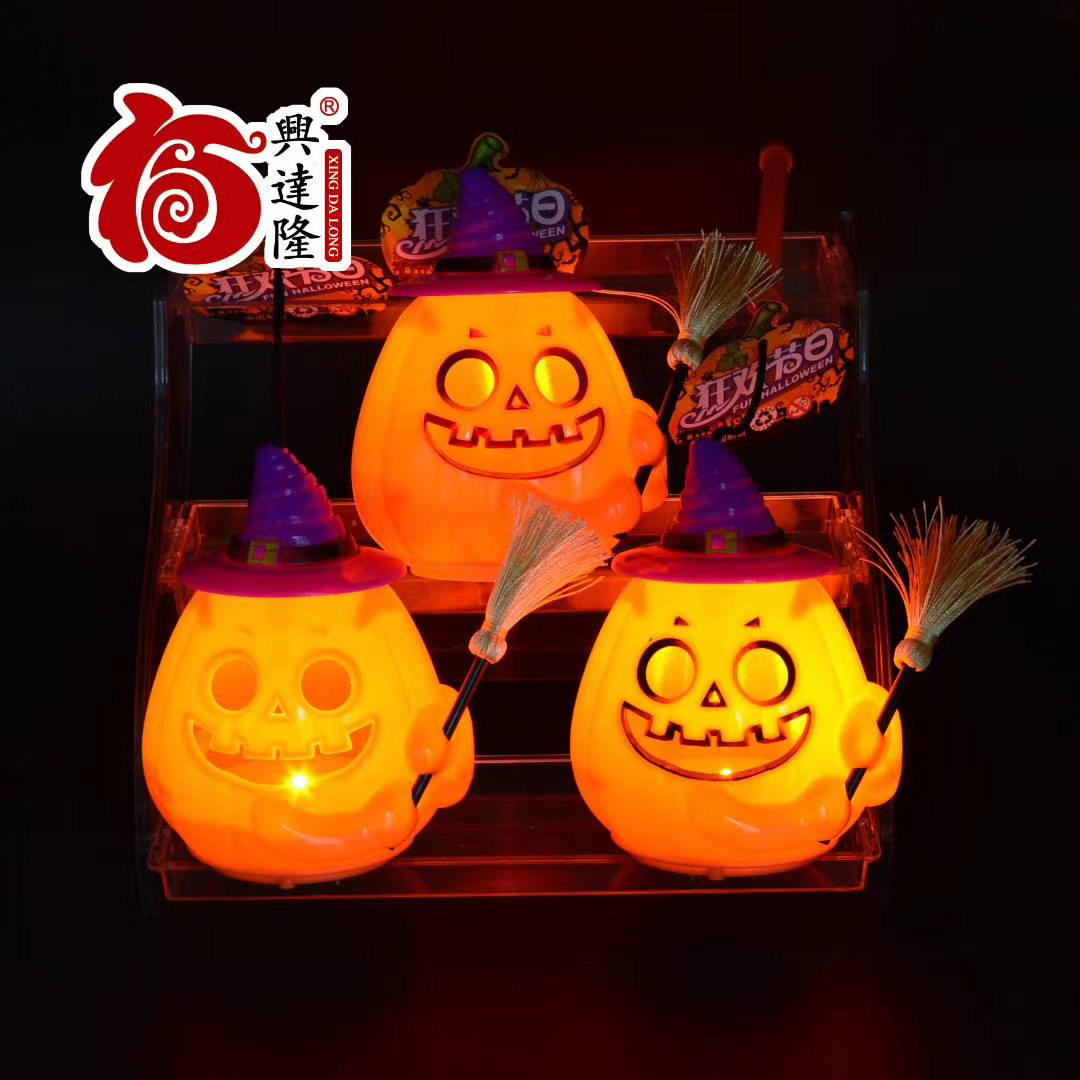 Halloween Carry-on Pumpkins Light Children Performance Show Shine Sounding Props Mall Ghost Festival Fancy Lantern Pumpkin Pail