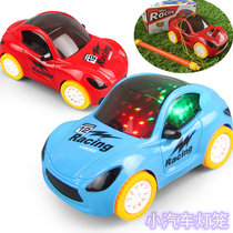 Electric Universal Light Music portable lantern cartoon car lantern model boys and girls sports car gift toy