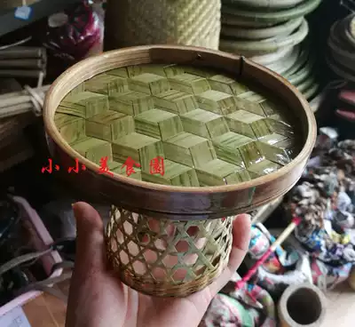 Small table wall simple round table Interior decoration Home decoration Small table hand-woven craft gift decoration