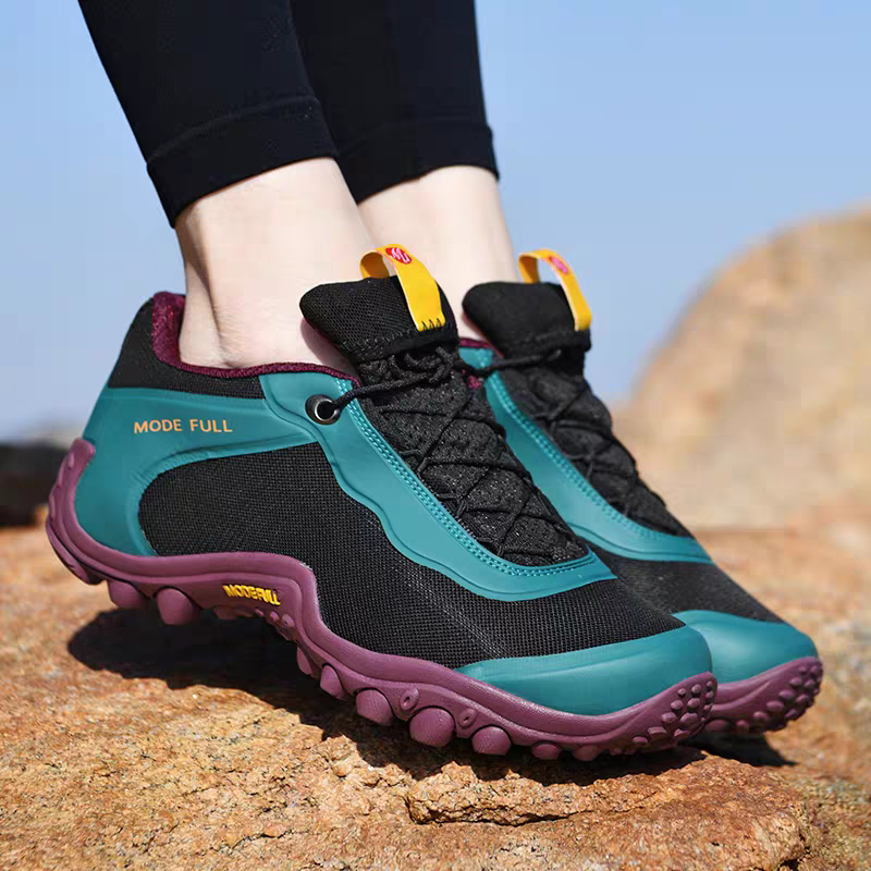 Mai Le Spring and Summer Hiking Shoes for Women, New Breathable Lightweight Hiking Shoes for Men, Outdoor Leisure Travel, Waterproof and Non-Slip Hiking Shoes