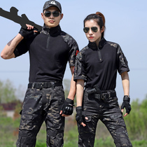 Outdoor agent G3 Tactical Short Sleeve Frog Clothes CP Camouflage CS instructor trained wear - resistant work suit for men in spring