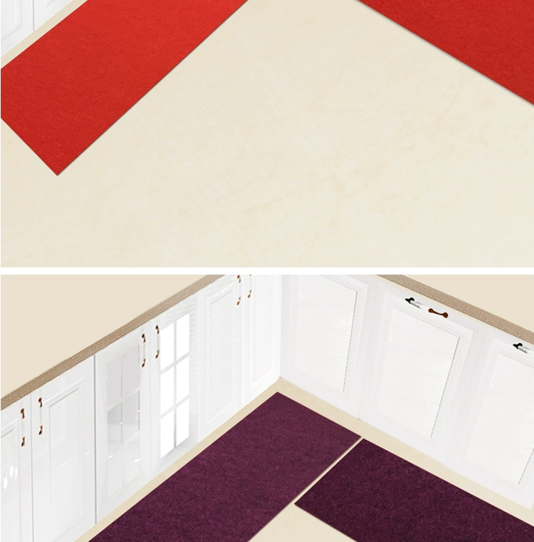 Nhà phòng khách phòng mat thấm pad bếp cửa mat thảm không trơn trượt có thể được cắt hành lang lối vào thảm - Thảm sàn