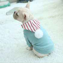 Dog method fight clothes autumn and winter Tide brand puppies small dog winter thick cute two-legged adult dog Teddy cotton clothes