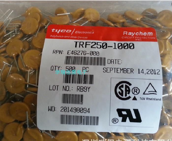 TRF250-1000 250V 1A self-restoring fuse 500PCS a pack