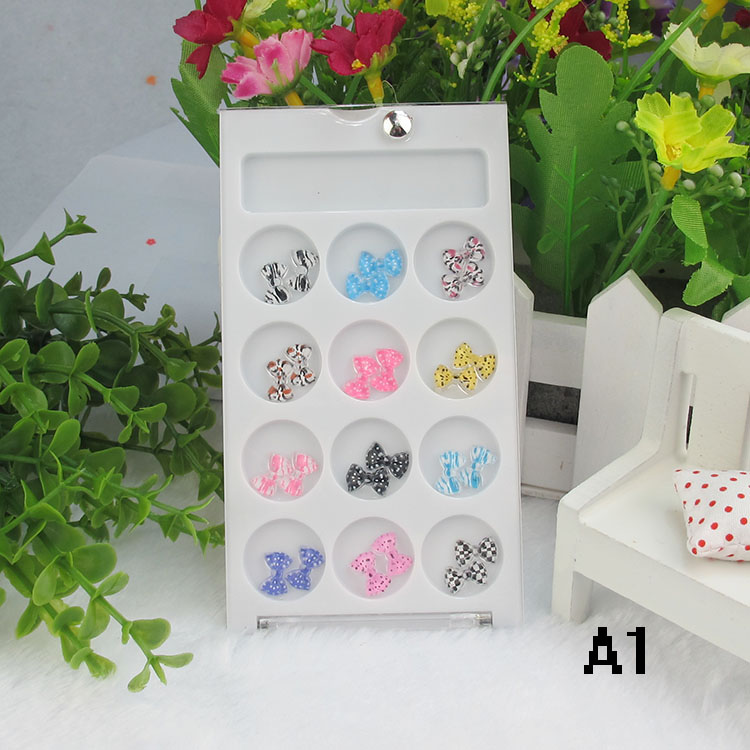美甲用品 美甲饰品 光疗甲  蝴蝶结 蝴蝶 套装饰品