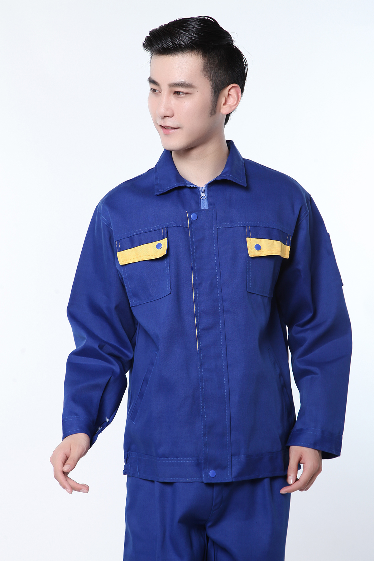 Mùa xuân và mùa thu dài tay phù hợp với đồng phục nam sửa chữa máy hàn điện xưởng xưởng bảo hiểm lao động kỹ thuật quần áo để làm việc đồng phục quần giữ nhiệt