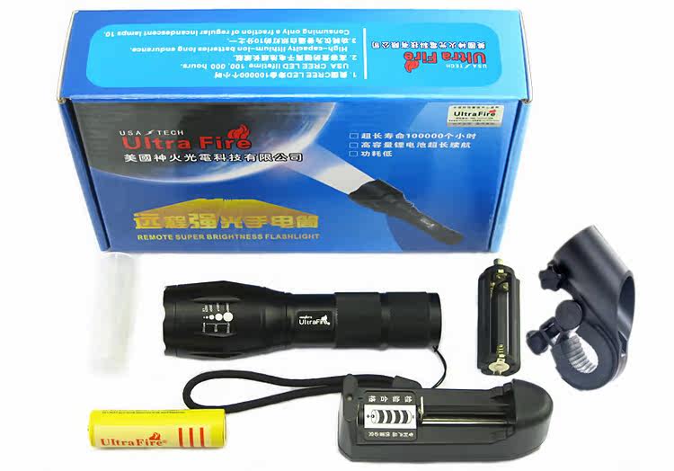 Eclairage pour vélo ULTRAFIRE - phare - Ref 2400450 Image 33