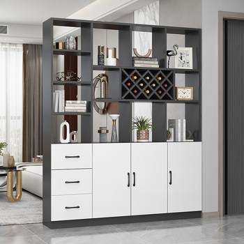 Wine Cabinet Partition Cabinet 2025 New Model Display Cabinet Decorative Screen Entryway Hall Cabinet Living Room Foyer Cabinet Shoe Cabinet Integrated