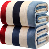 Flannel blankets Summer thin Afternoon Nap Office Coral Suede Blanket Winter Mat Bed Linen All Season Blanket Small Quilt