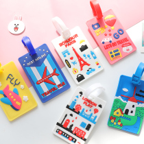 Special cute cartoon bus card set certificate set meal card animation ins Wind silicone bank card size can be loaded