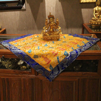 Home splicing ethnic style tibetan ritual buddha tablecloth Home splicing ethnic style tibetan ritual buddha tablecloth