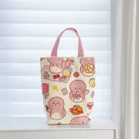 Вертикальная версия - розовая мультяшная змея - с обеих сторон напечатаны разные узоры (нажмите при оплате)