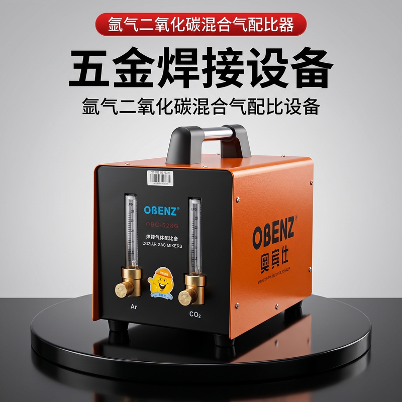 Obinshi's New Product Obc-528G Gas Proportioner Argon Arc Welding Machine Mixer Carbon Dioxide Argon Gas Pressure Reducing Valve