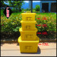 Medical waste turnover box special transfer box 40L60L100L medical sorting trash can sharp tool box yellow