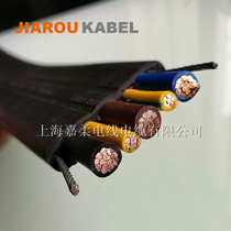 Driving flat cable YFFB YVFB with steel wire crane gantry crane row crane soft control flat line cable