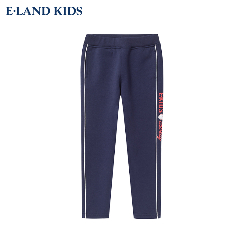 Elandkids ăn mặc chỉnh sửa trẻ em mặc cô gái mới của Anh quần thể thao giản dị cho mùa xuân năm 2020.