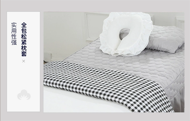 xám denim bedspread vẻ đẹp thẩm mỹ viện quản lý dành riêng British bông rửa Body massage da có thể được tùy chỉnh - Trang bị tấm