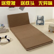 Cầm tay gấp đất pad sàn ngủ tatami nệm ngủ trên gấp tạo tác văn phòng nap đệm nghỉ trưa pad - Nệm