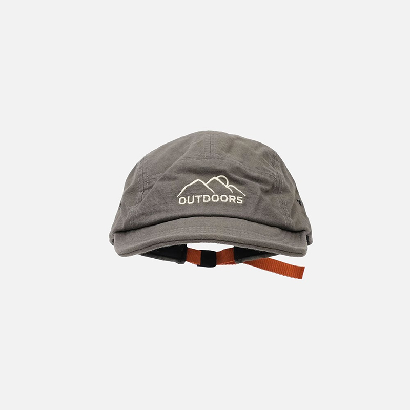 Charm Kebab Japanese Designer Joint Tooling Wind Short Eatery Duck Tongue Cap Retro Soft Top Turning Eater Embroidery-Taobao