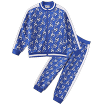 PawinPaw Cartoon Bear Childrens Clothing Spring Boys Childrens Casual Suit Contrast Color Jacket Pants