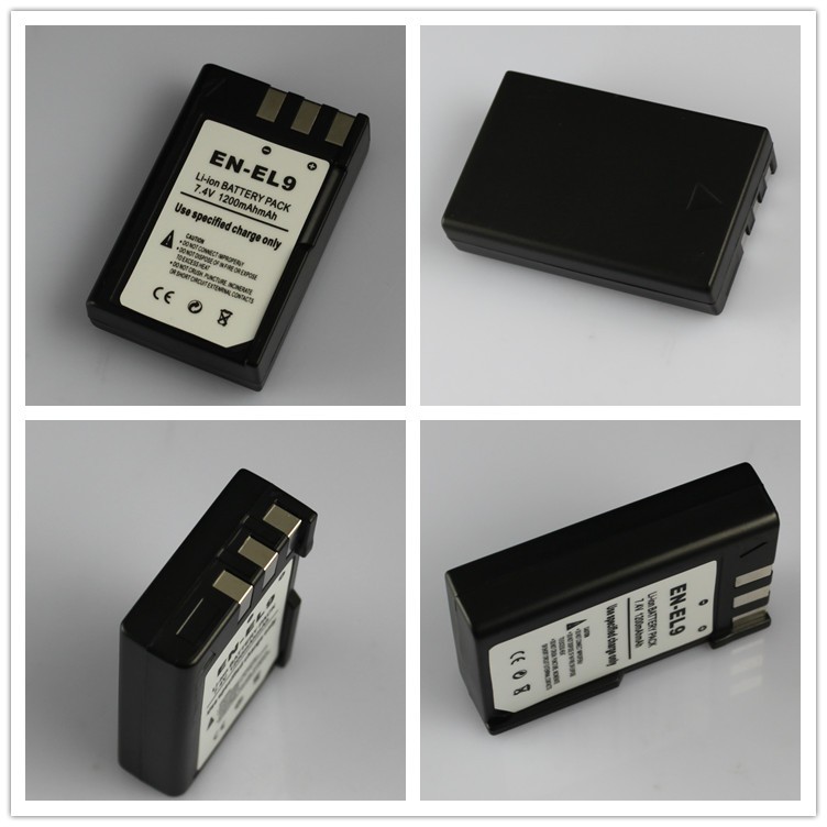 Pin EN-EL9 EL9A nikon Nikon D40 D40X D60 D3000 pin máy ảnh D5000 - Phụ kiện máy ảnh kỹ thuật số túi máy ảnh canon