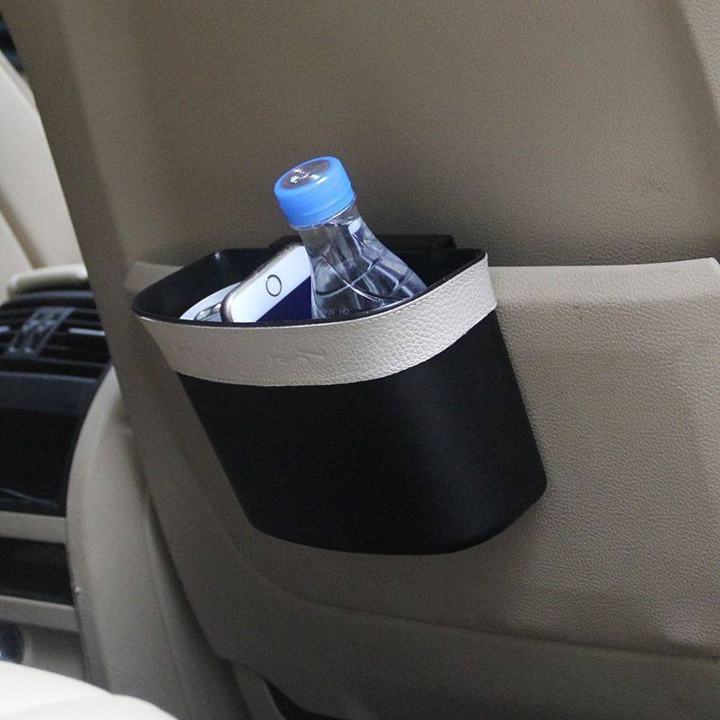 Car trash can creative fashion car hanging storage box storage box car supplies throw garbage bag