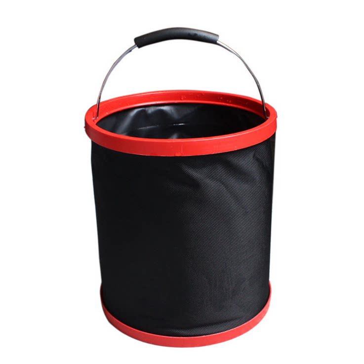 Car folding bucket shrink bucket car portable car wash special bucket outdoor travel fishing retractable barrel