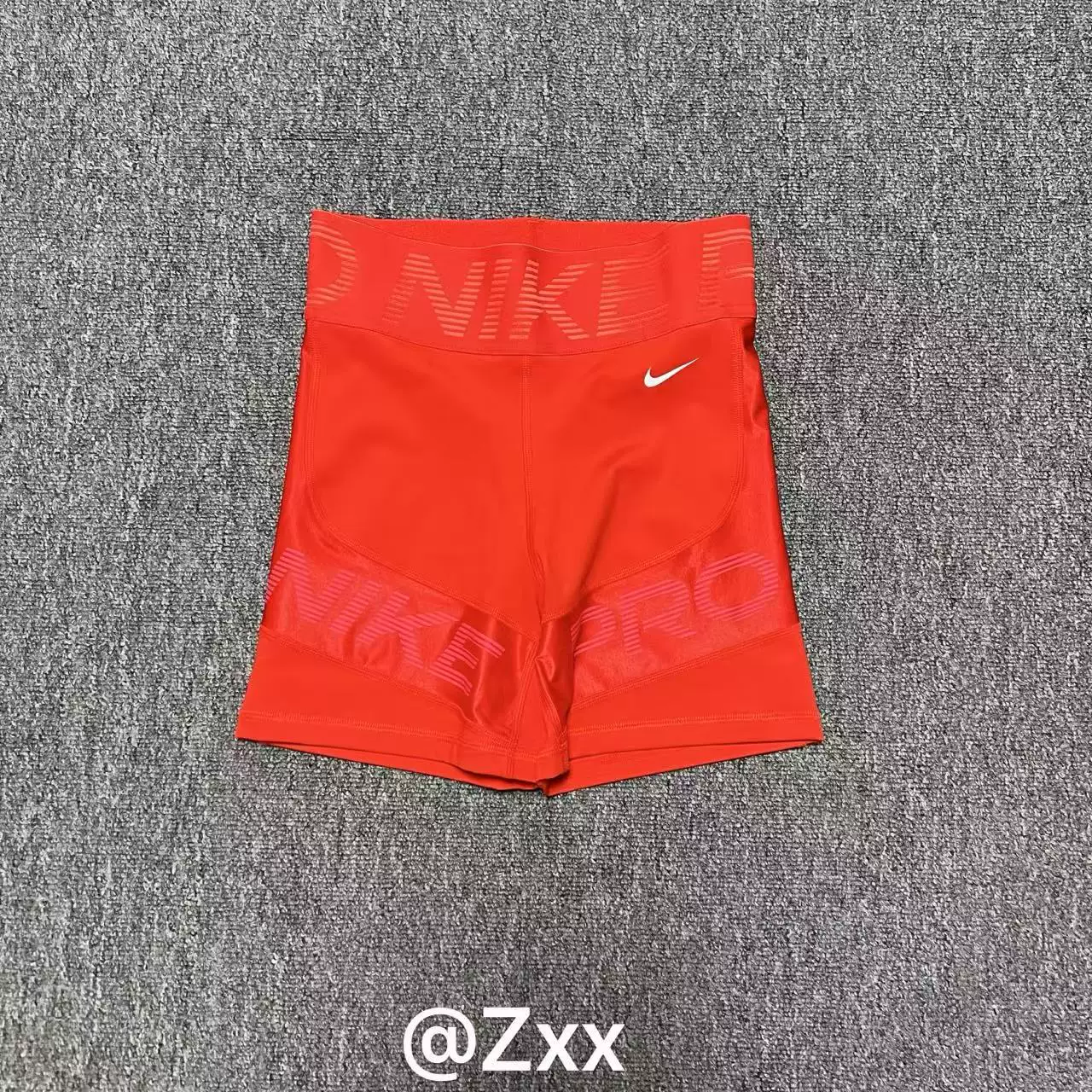 Быстровпитывающие дышащие шорты Nike/ для зала и тренировки, высокий пояс, для бега, обтягивающие