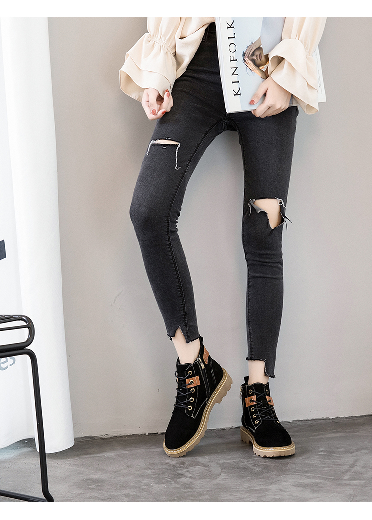 Bottes mi-saison femme en TPR - Ref 3249709 Image 17