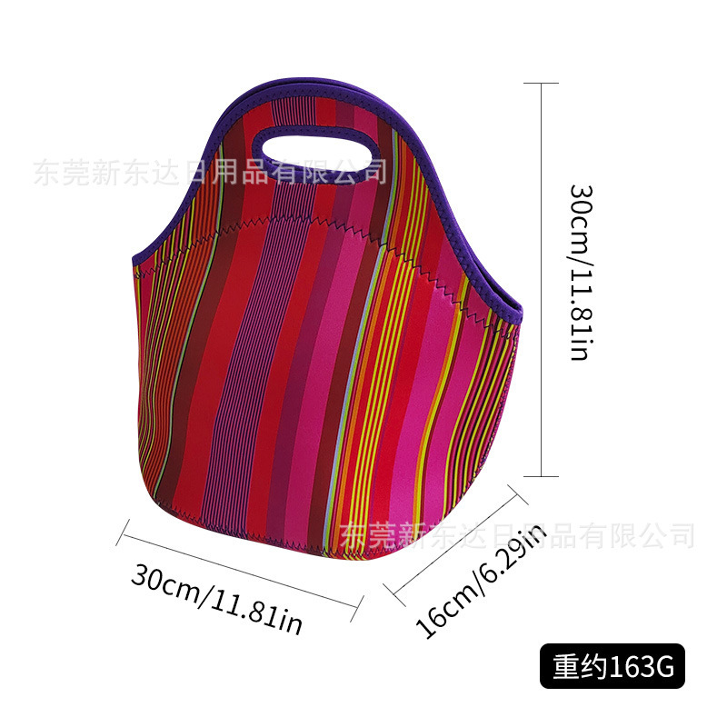 Diving Material Lunch Bag, Children's Printed Lunch Bag, Insulated Meal Bag, Lunch Box Bag, Picnic Bag